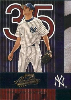 2002 Playoff Absolute Memorabilia #94 Mike Mussina Front