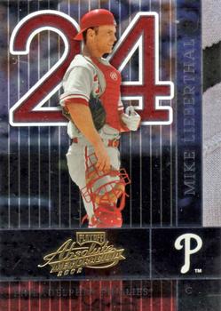 2002 Playoff Absolute Memorabilia #111 Mike Lieberthal Front