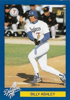 1994 Los Angeles Dodgers Police #NNO Billy Ashley Front