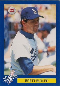 1994 Los Angeles Dodgers Police #NNO Brett Butler Front