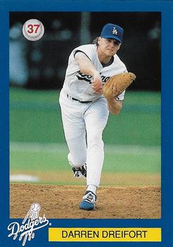 1994 Los Angeles Dodgers Police #NNO Darren Dreifort Front