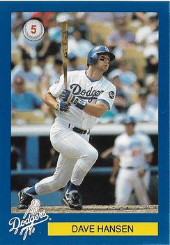 1994 Los Angeles Dodgers Police #NNO Dave Hansen Front