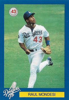 1994 Los Angeles Dodgers Police #NNO Raul Mondesi Front