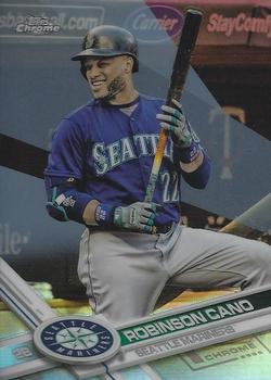 2017 Topps Chrome - Refractor #90 Robinson Cano Front