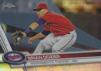 2017 Topps Chrome - Refractor #190 Brian Dozier Front