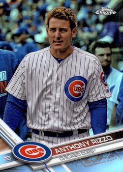 2017 Topps Chrome - Refractor #173 Anthony Rizzo Front