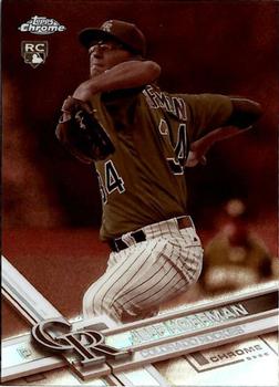 2017 Topps Chrome - Sepia Refractor #70 Jeff Hoffman Front