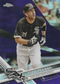 2017 Topps Chrome - Purple Refractor #85 Todd Frazier Front