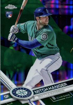2017 Topps Chrome - Green Refractor #29 Mitch Haniger Front