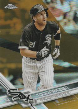 2017 Topps Chrome - Gold Refractor #85 Todd Frazier Front