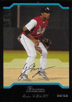 2004 Bowman Draft Picks & Prospects - AFLAC All-American #AFL1 C.J. Henry Front