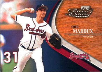 2002 Playoff Piece of the Game #10 Greg Maddux Front