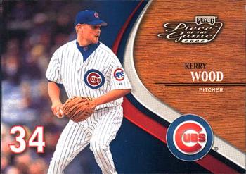 2002 Playoff Piece of the Game #14 Kerry Wood Front