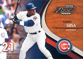 2002 Playoff Piece of the Game #25 Sammy Sosa Front