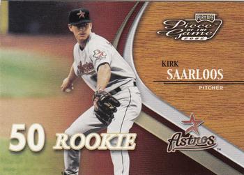 2002 Playoff Piece of the Game #55 Kirk Saarloos Front