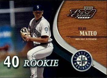 2002 Playoff Piece of the Game #65 Julio Mateo Front