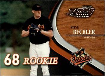 2002 Playoff Piece of the Game #85 Steve Bechler Front