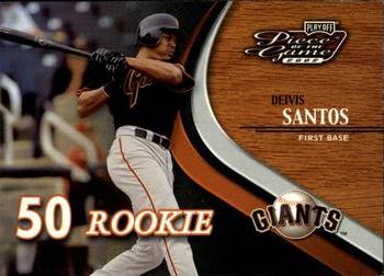 2002 Playoff Piece of the Game #96 Deivis Santos Front