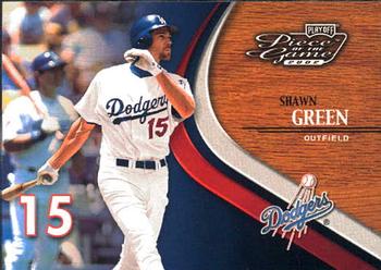 2002 Playoff Piece of the Game #35 Shawn Green Front