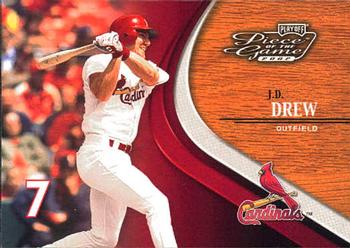 2002 Playoff Piece of the Game #44 J.D. Drew Front