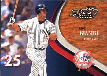 2002 Playoff Piece of the Game #46 Jason Giambi Front