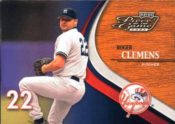 2002 Playoff Piece of the Game #8 Roger Clemens Front