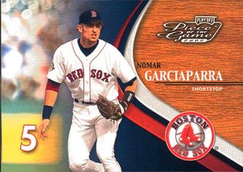 2002 Playoff Piece of the Game #9 Nomar Garciaparra Front