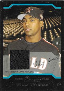2004 Bowman Draft Picks & Prospects - Futures Game Jersey Relics #BDP153 Willy Taveras Front