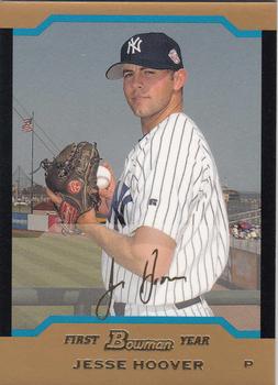 2004 Bowman Draft Picks & Prospects - Gold #BDP96 Jesse Hoover Front