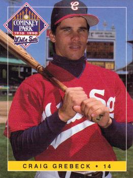 1990 Coca-Cola Chicago White Sox #NNO Craig Grebeck Front