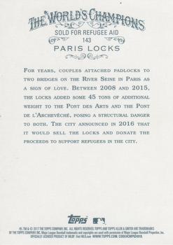 2017 Topps Allen & Ginter X #143 Paris Locks Back