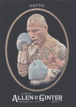 2017 Topps Allen & Ginter X #284 Miguel Cotto Front