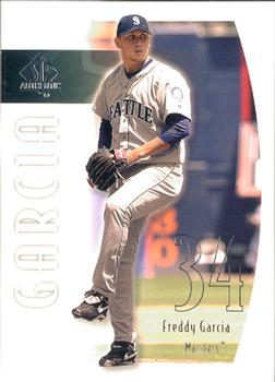 2002 SP Authentic #13 Freddy Garcia Front