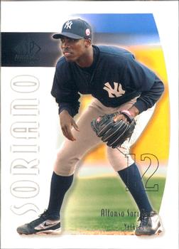2002 SP Authentic #42 Alfonso Soriano Front