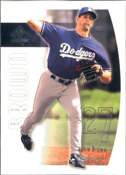 2002 SP Authentic #64 Kevin Brown Front