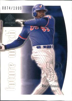 2002 SP Authentic #111 Ron Calloway Front