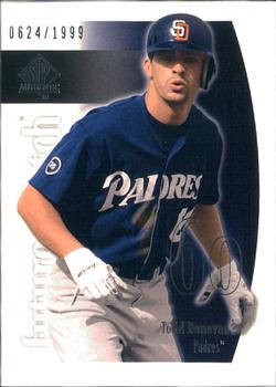 2002 SP Authentic #122 Todd Donovan Front