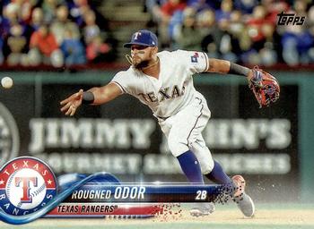 2018 Topps #56 Rougned Odor Front