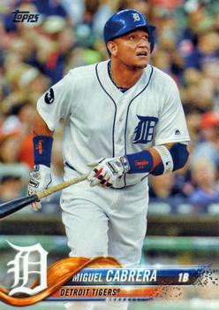 2018 Topps #90 Miguel Cabrera Front