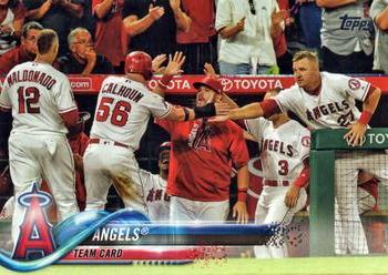 2018 Topps #119 Angels Front