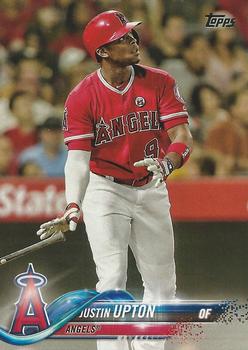 2018 Topps #190 Justin Upton Front