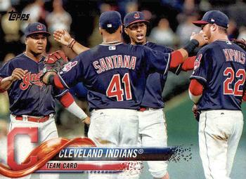 2018 Topps #239 Cleveland Indians Front