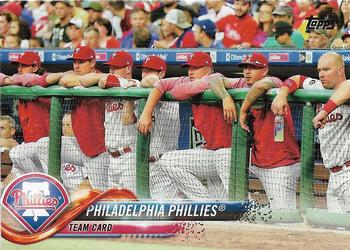 2018 Topps #339 Philadelphia Phillies Front