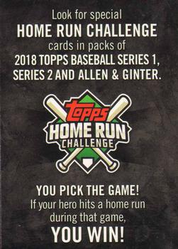2018 Topps #NNO Home Run Challenge Front