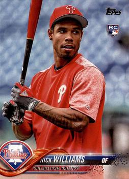 2018 Topps #226 Nick Williams Front