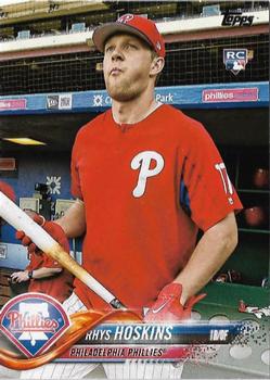 2018 Topps #259 Rhys Hoskins Front