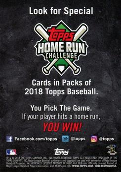 2018 Topps #NNO Home Run Challenge Series 2 Back