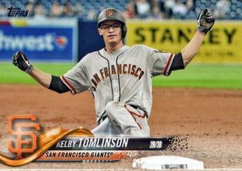 2018 Topps #380 Kelby Tomlinson Front