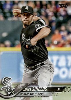 2018 Topps #386 James Shields Front