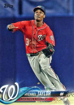 2018 Topps #461 Michael Taylor Front